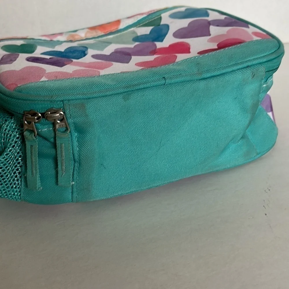 POTTERY BARN KIDS Mackenzie Rainbow Hearts Lunch Box